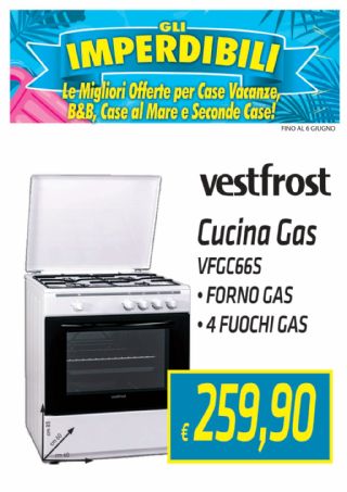 VESTFROST CUCINA VFGC66S